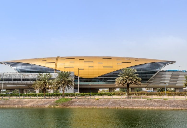 Dubai Metro Station at Al Barsha